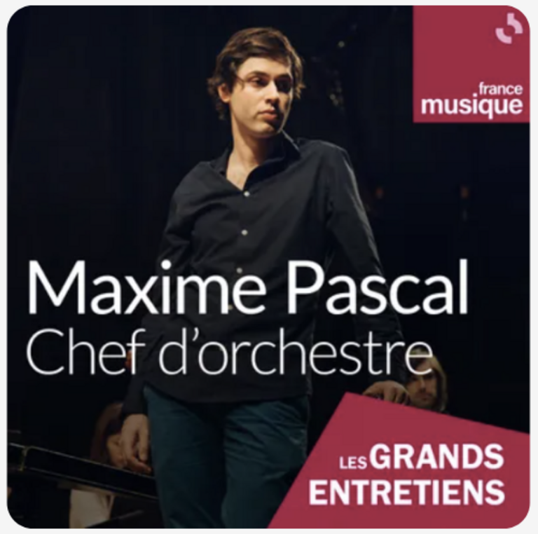 Le Balcon - Maxime Pascal, conductor | Les Grands entretiens